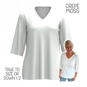 LuLaRoe Eden 3/4 Sleeves Top 3023